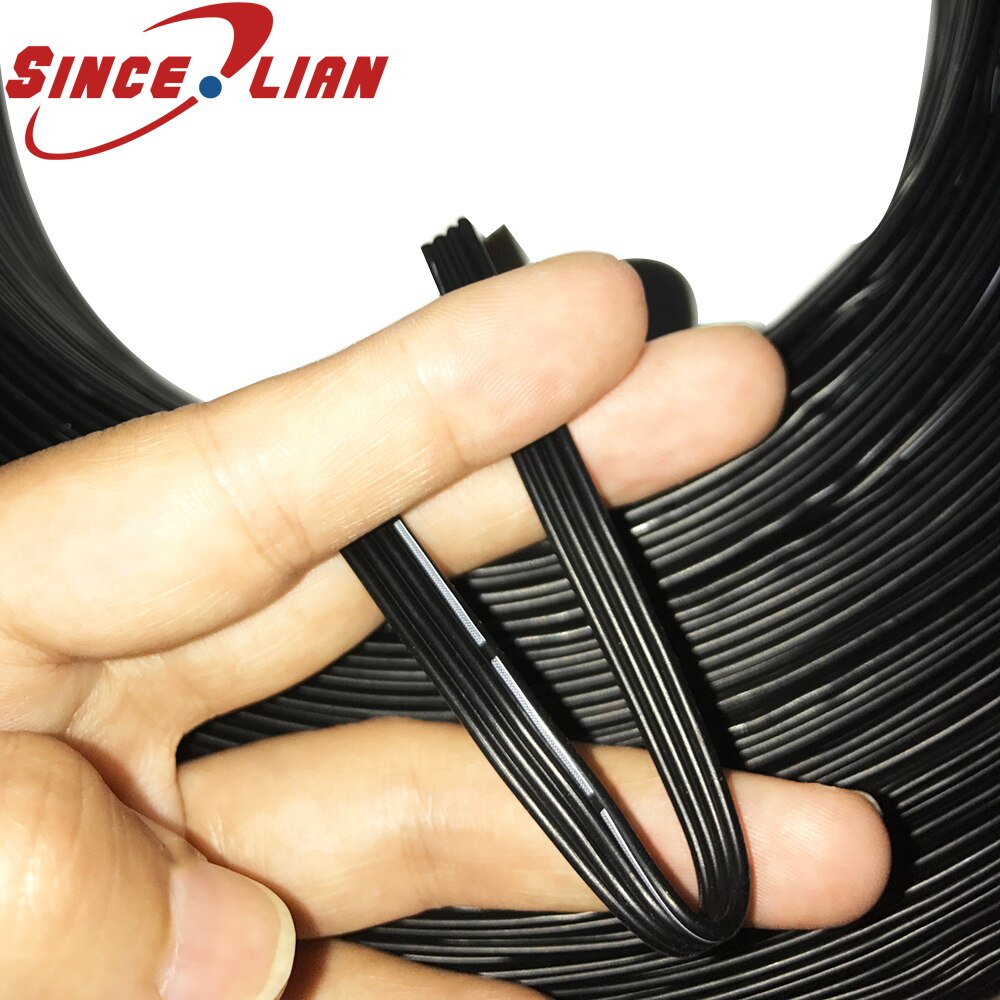 

2 м 24AWG специальный мягкий силиконовый кабель 4Pin черный плюс белый Note полоса силиконовый провод-60C 200C 4 ядра 0,2 квадратный кабель