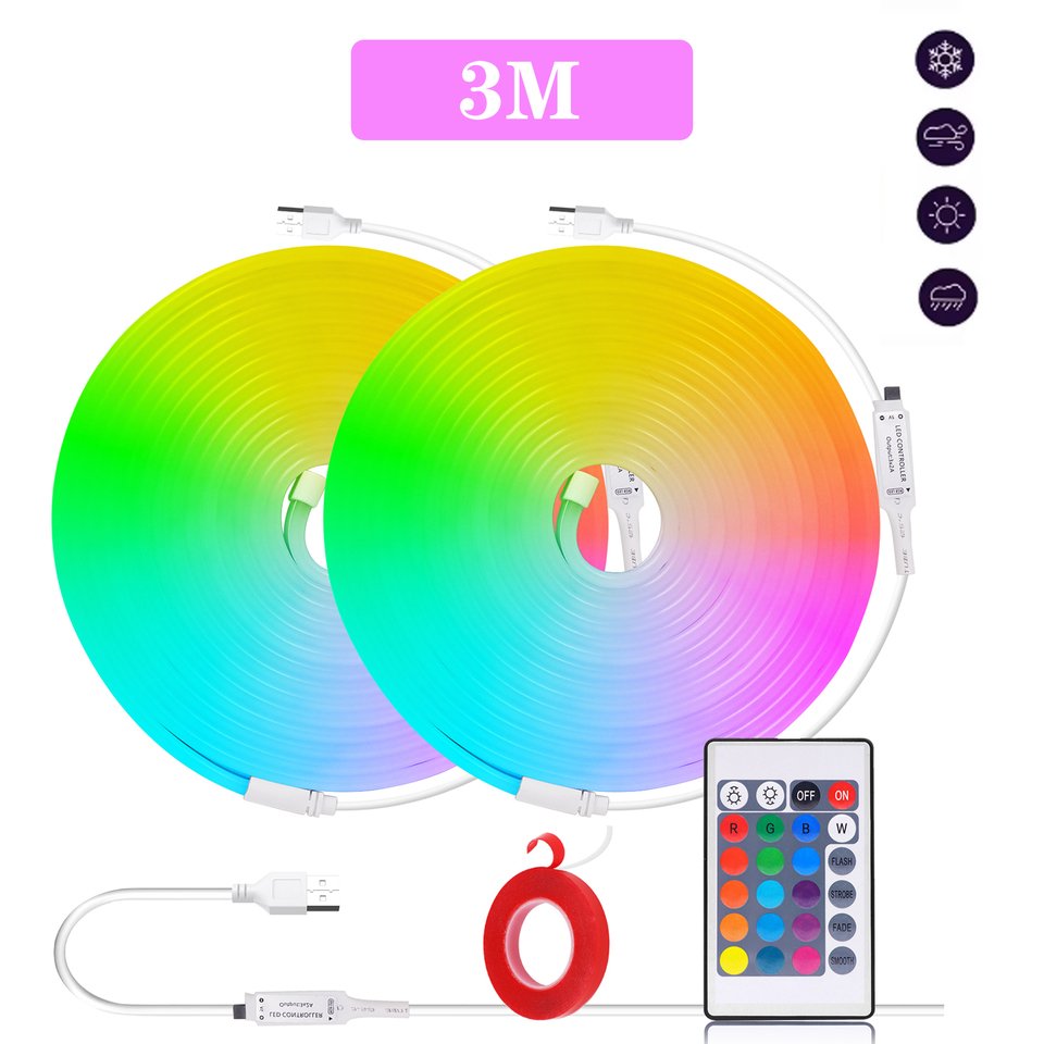 

RGB светодиодная лента KISUFU 3/5 м