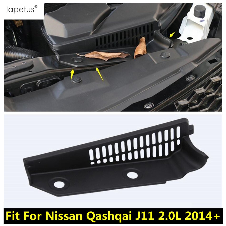

Автомобильные аксессуары для Nissan Qashqai J11 2.0L 2014-2020, двигатель, склад, кондиционер, входное отверстие переменного тока, защитная крышка, комплект отделки