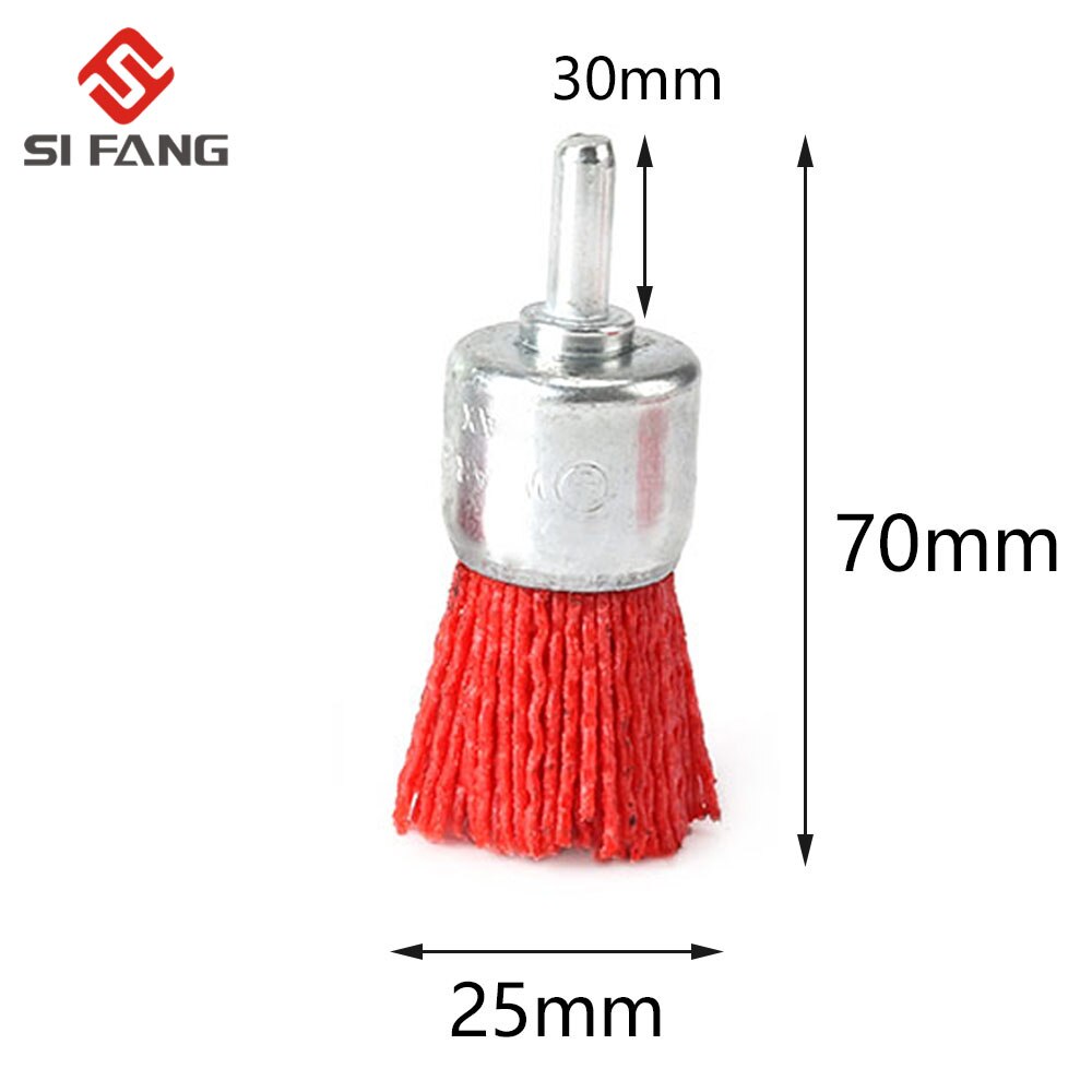 

Абразивная проволочная щетка SI FANG 6мм 80-240 grit