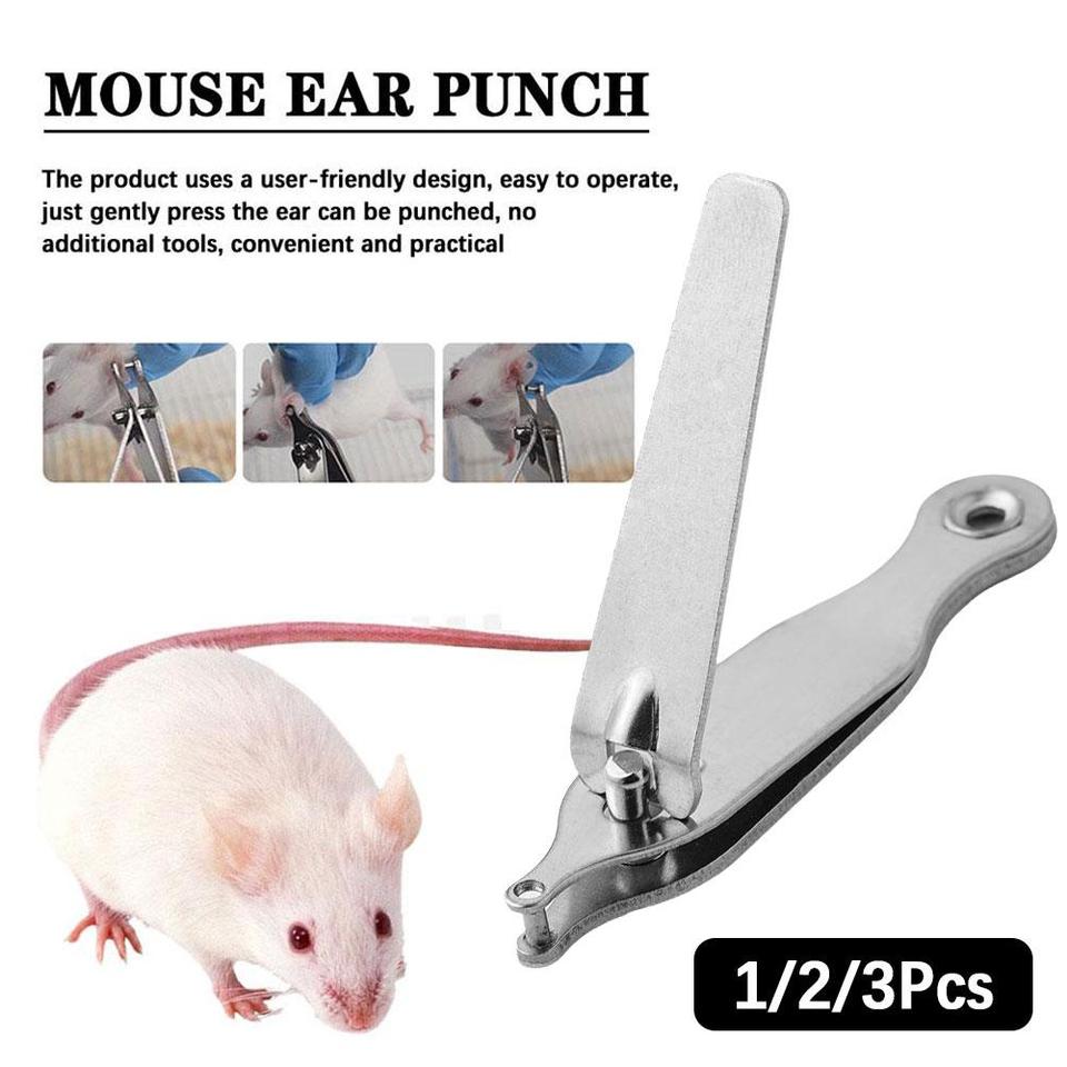 

Сверхмощный дырокол для животных Stainless steel animal experimental ear punch 2 мм