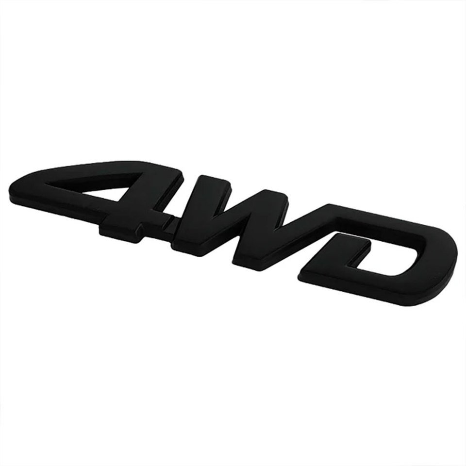 

Металлическая 3D Эмблема Автомобиля 4WD, Значок, Наклейка, Универсальная Задняя Часть Багажника/крыла, Боковая Наклейка