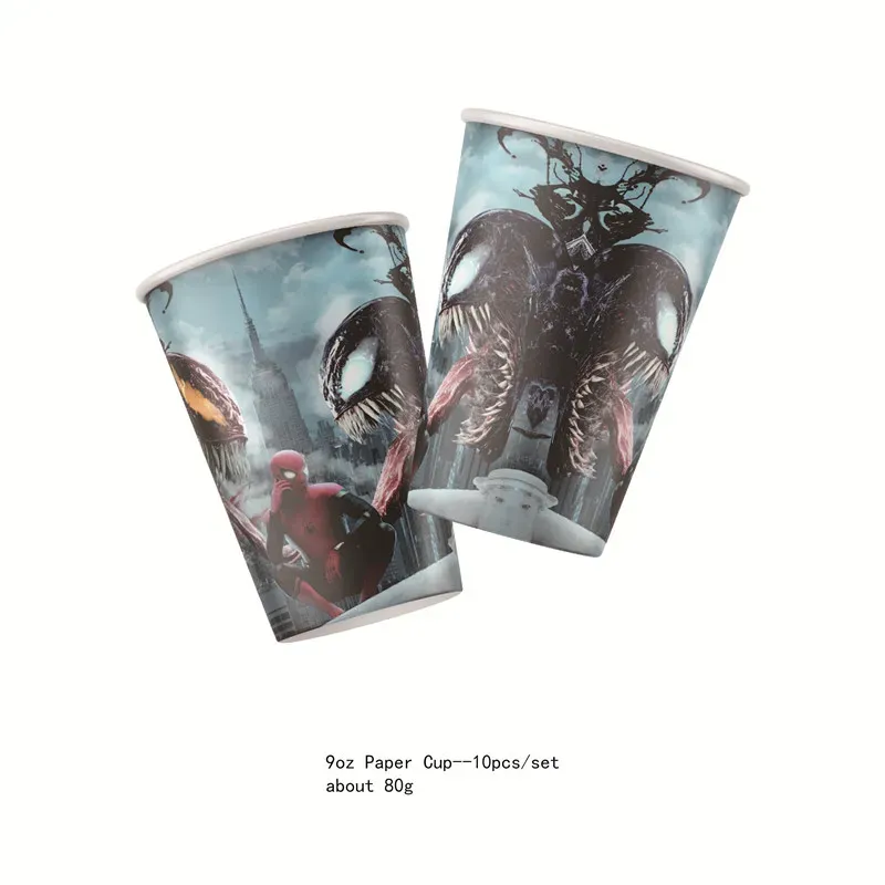 

Набор одноразовой посуды Marvel's Venom HEROCROSS