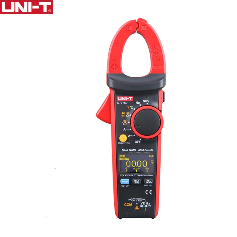 

Цифровые токоизмерительные клещи UNI-T UT216D