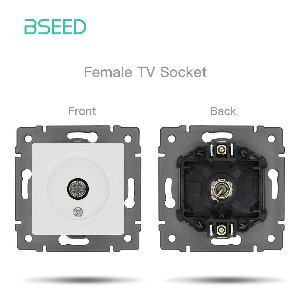 

BSEED Модуль розетки USB Type-C белый