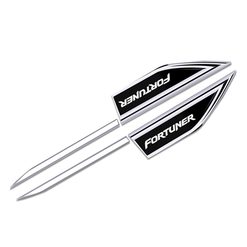 

2pcs car accessory Side Doors Blade car stickers car accessories interiors for toyota fortuner
