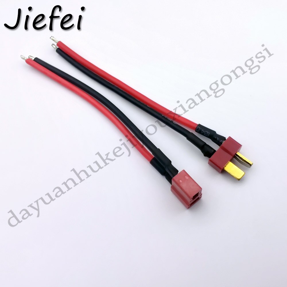 

10 комплектов, Т-образный коннектор M & F с силиконовым проводом 10 см 16 AWG, распродажа моделей f/ RC