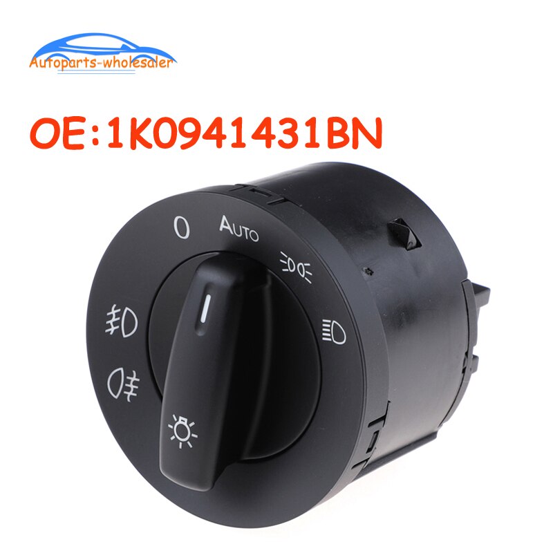 

Автомобильные фары 1K0941431BN 1K0941431 для Volkswagen Golf EOS Passat Tiguan Touran Caddy фары головного света противотуманные светильник ры переключатель