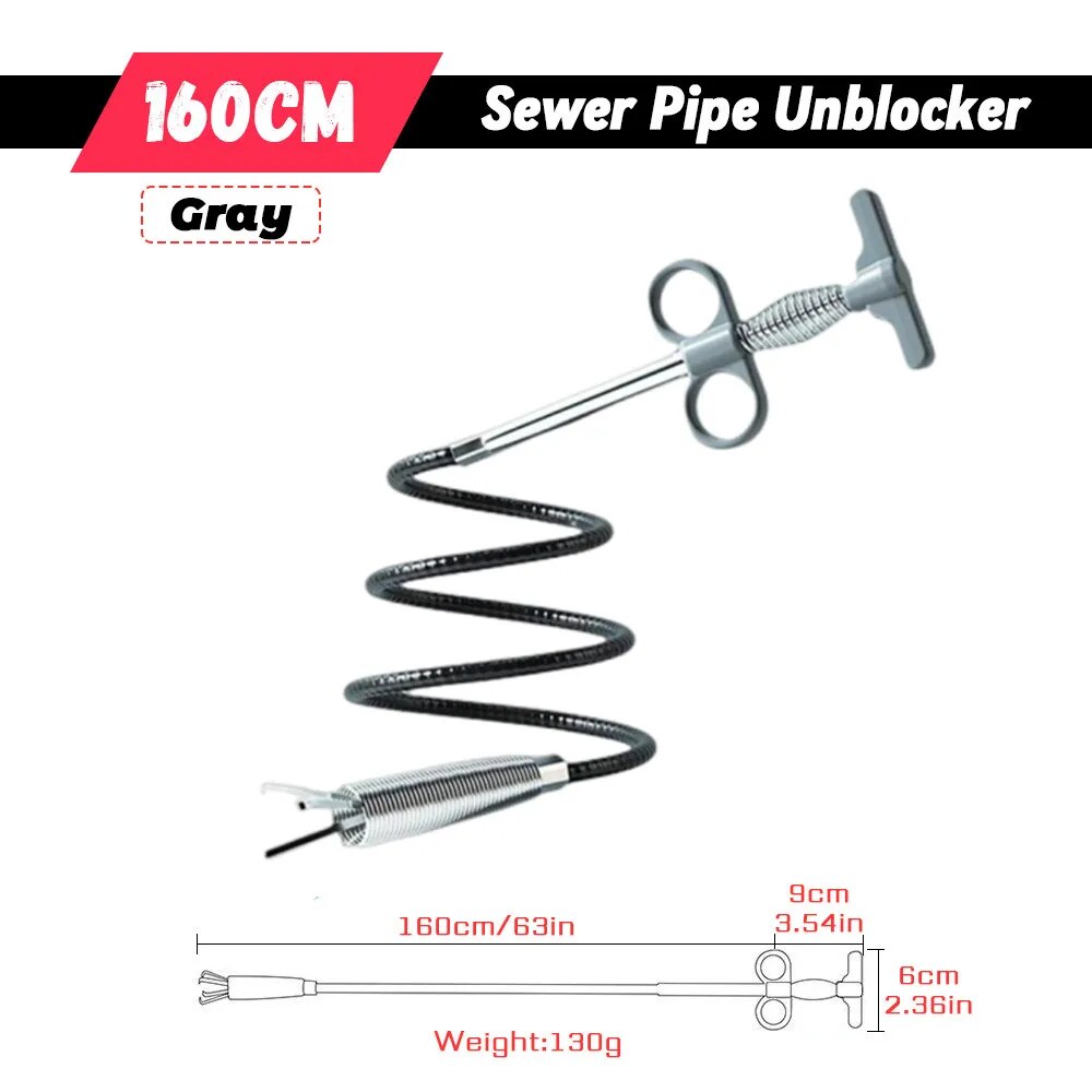 

Канализационный разблокировщик трубы Sewer Pipe Unblocker