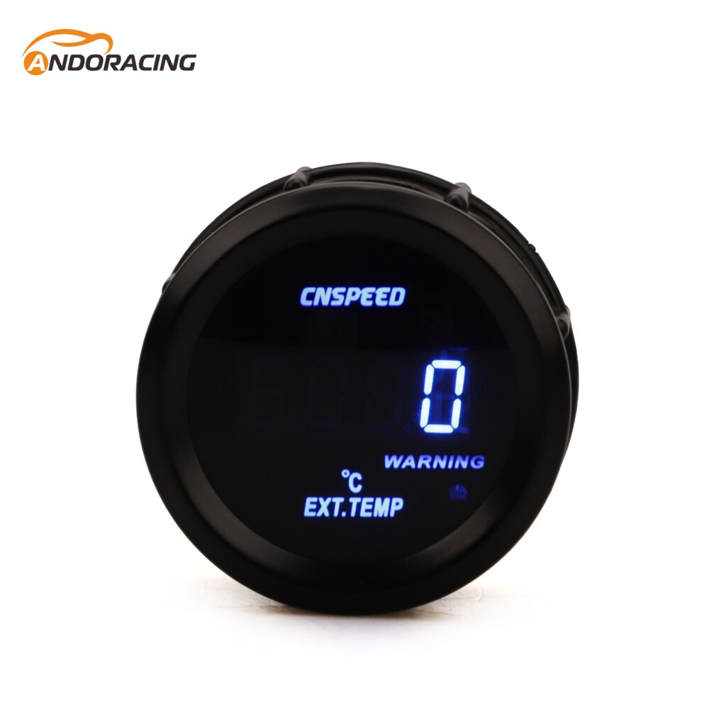 

Датчик температуры выхлопных газов CNSPEED, цифровой измеритель температуры выхлопных газов с синим светодиодом, 2 дюйма, 52 мм