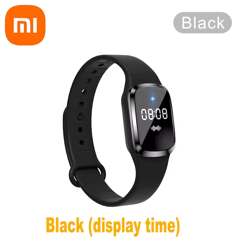 

Ультразвуковой высокотехнологичный браслет Xiaomi с отпугивателем комаров, браслет для дома и улицы, 3-скоростной браслет, браслет против укусов комаров