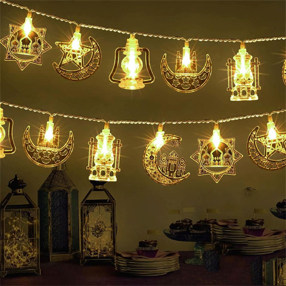 

Светодиодные гирлянды "Eid Mubarak"