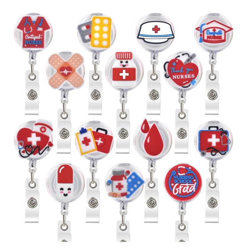 

Брелок-ретрактор AIYOWI cartoon badge reel 60 см