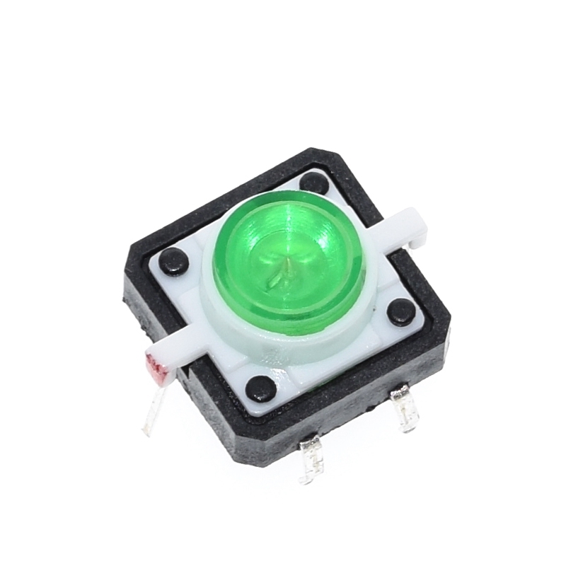 

TZT 12X12 Tactile Push Button Switch, 5 шт., красный, зеленый, синий, желтый, белый