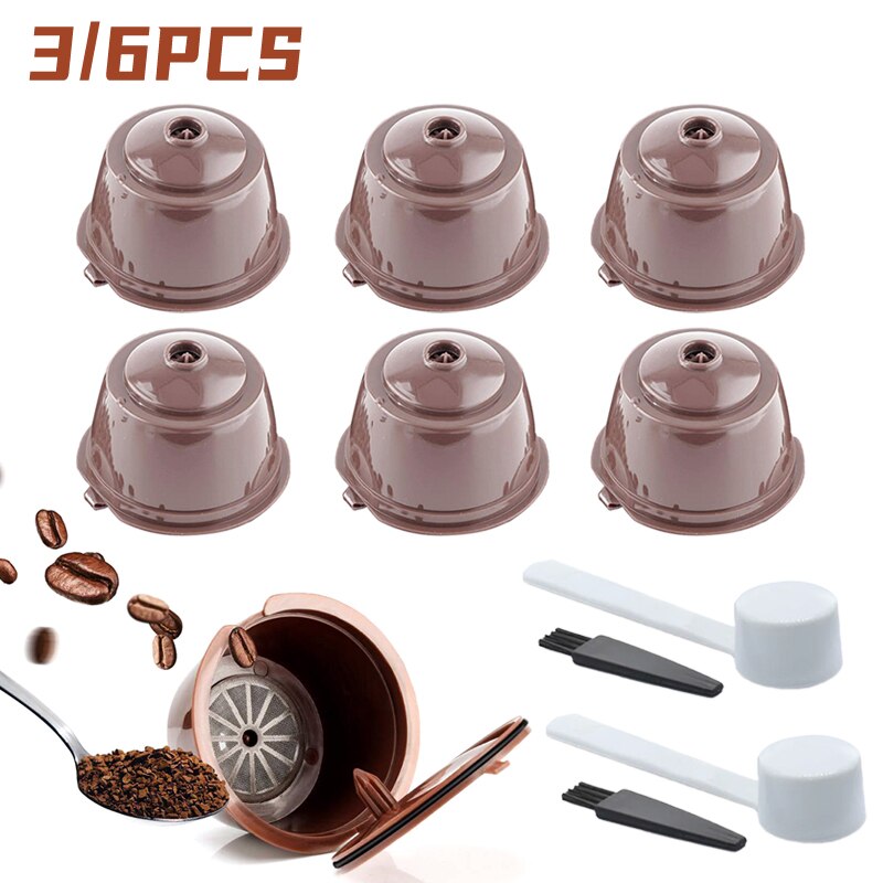 

Многоразовые капсулы для кофе Nescafe Dolce Gusto 6/3 шт