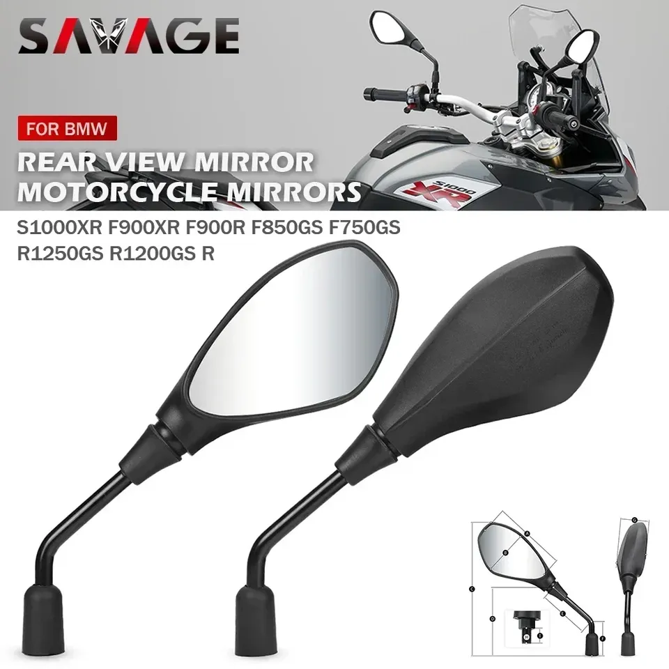 

Зеркало заднего вида для BMW R1250 GS R1200 S1000XR F900XR F900R F850GS F750GS R 1250 GS Аксессуары для мотоциклов Боковое зеркало заднего вида
