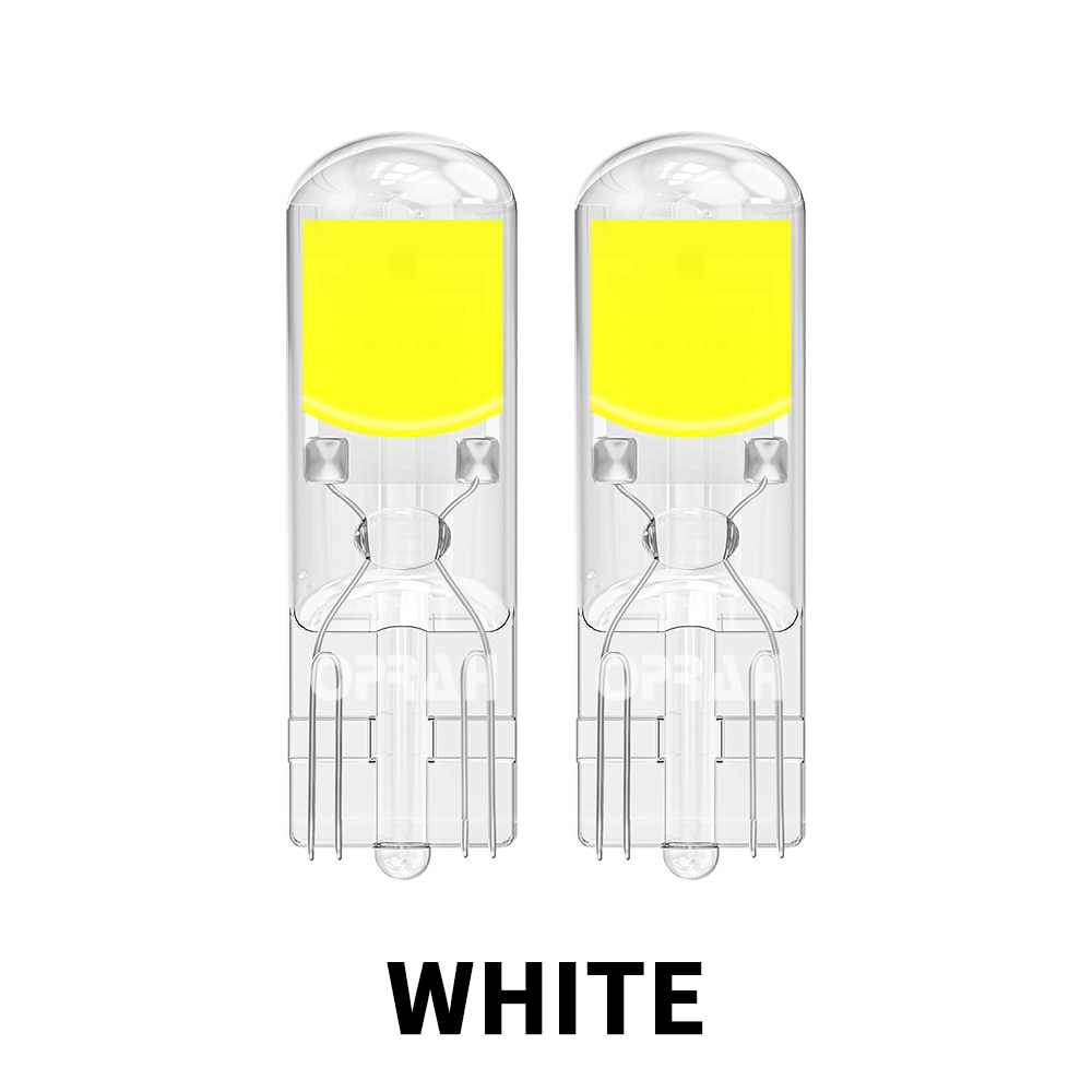 

2 шт., Автомобильные светодиодные лампы T10 W5W 194 T15 W16W COB 6000 К 12 В