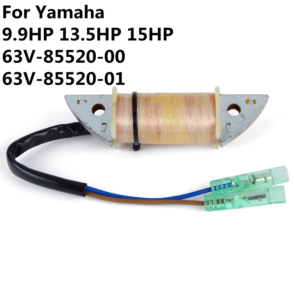 

Катушка статора для генератора Yamaha 9.9HP 9,9 ES/LH MS/LH 9.9F WHS/L MHS/L VMAX 13.5HP 13.5A 15HP 15 MS LH WCS/L 15F WCL