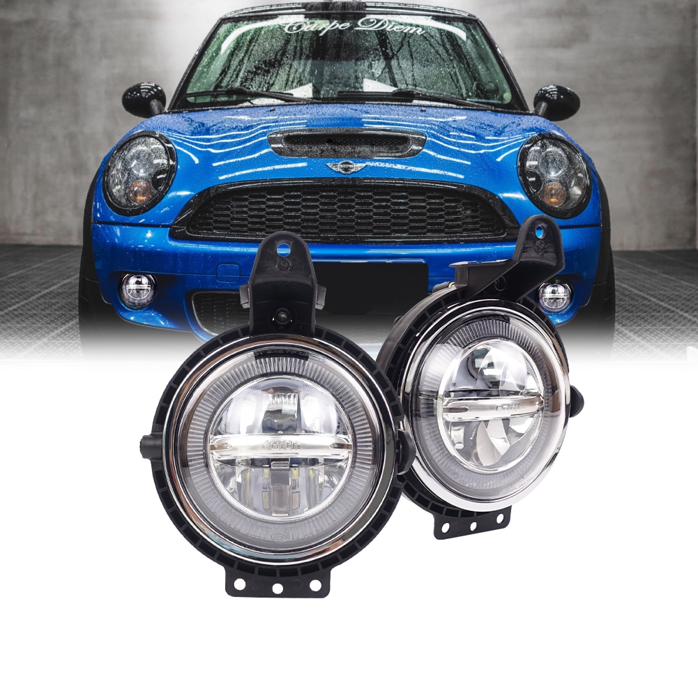 

YIAALUX для BMW MINI Cooper R56 2007-2013 противотуманные фары дневные ходовые огни светодиодные дневные ходовые огни завод