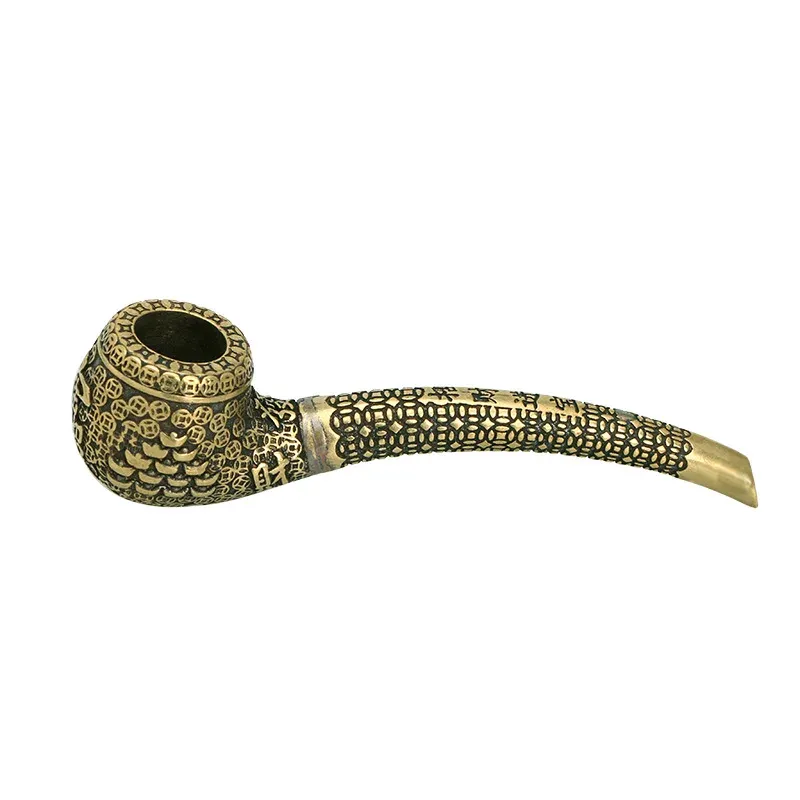 

Миниатюрные фигурки курительных трубок из меди