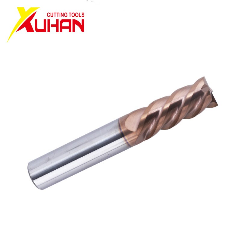 

XUHAN CUTTING TOOLS Твердосплавная концевая фреза 4R0.5*6D*75L-4F