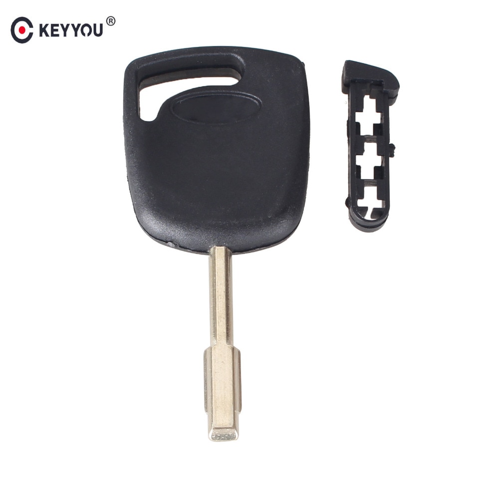 

KEYYOU 10x транспондер необработанный Корпус ключа для Ford Focus Mondeo KA Jaguar XJ8 Transit Connect Uncut No Chip