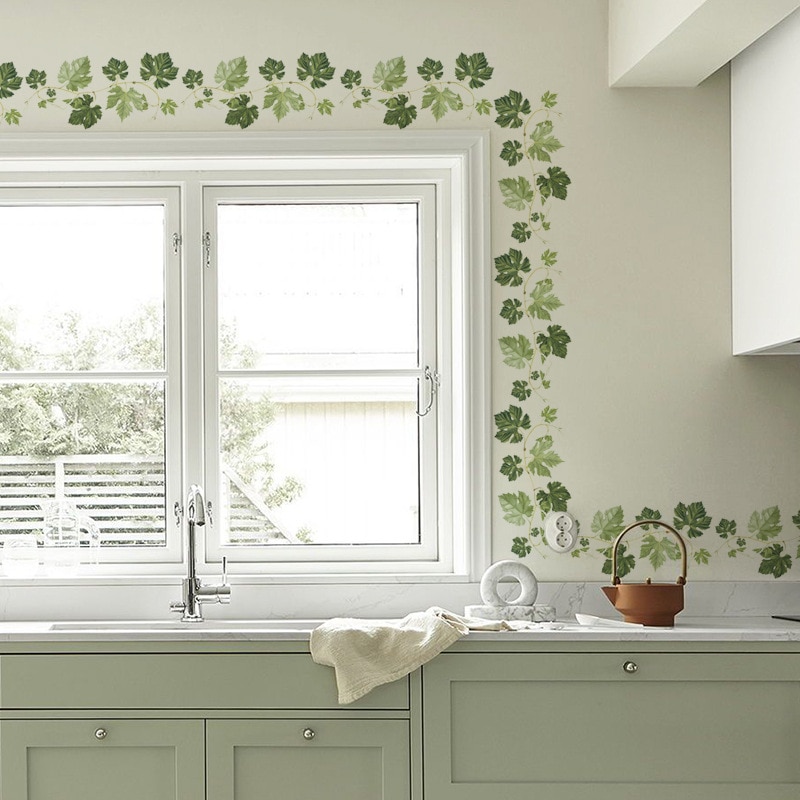 

Настенные наклейки Green Leaf Vine HonC