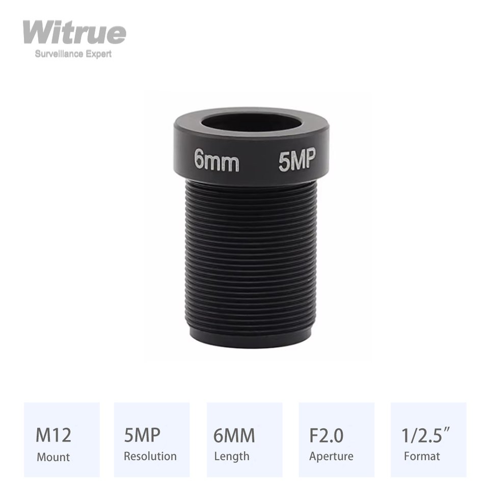 

Объектив Witrue HD 5MP 6мм