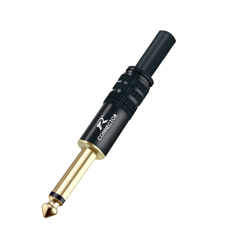 

Аудиоразъемы R TC082+TC081 6,35 мм черные
