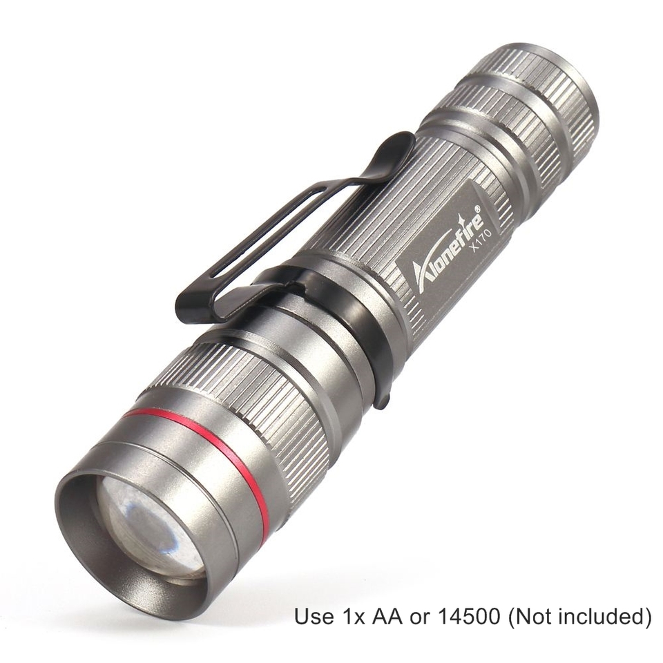 

AloneFire X170 портативный фонарь черный