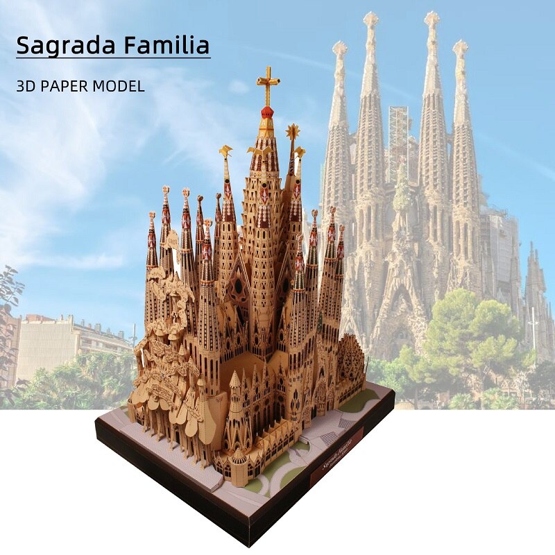 

Бумажная модель Sagrada Familia моquerry