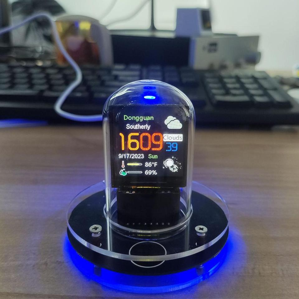 

Настольные часы Nixie Tube