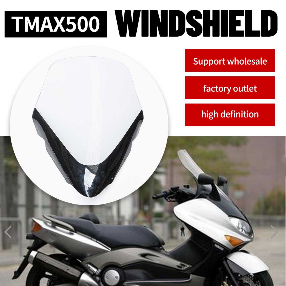 

Лобовое стекло для мотоцикла, 58 см, подходит для Yamaha XP500 TMAX500 2001 - 2007 TMAX 500 2003 2004 2005 2006