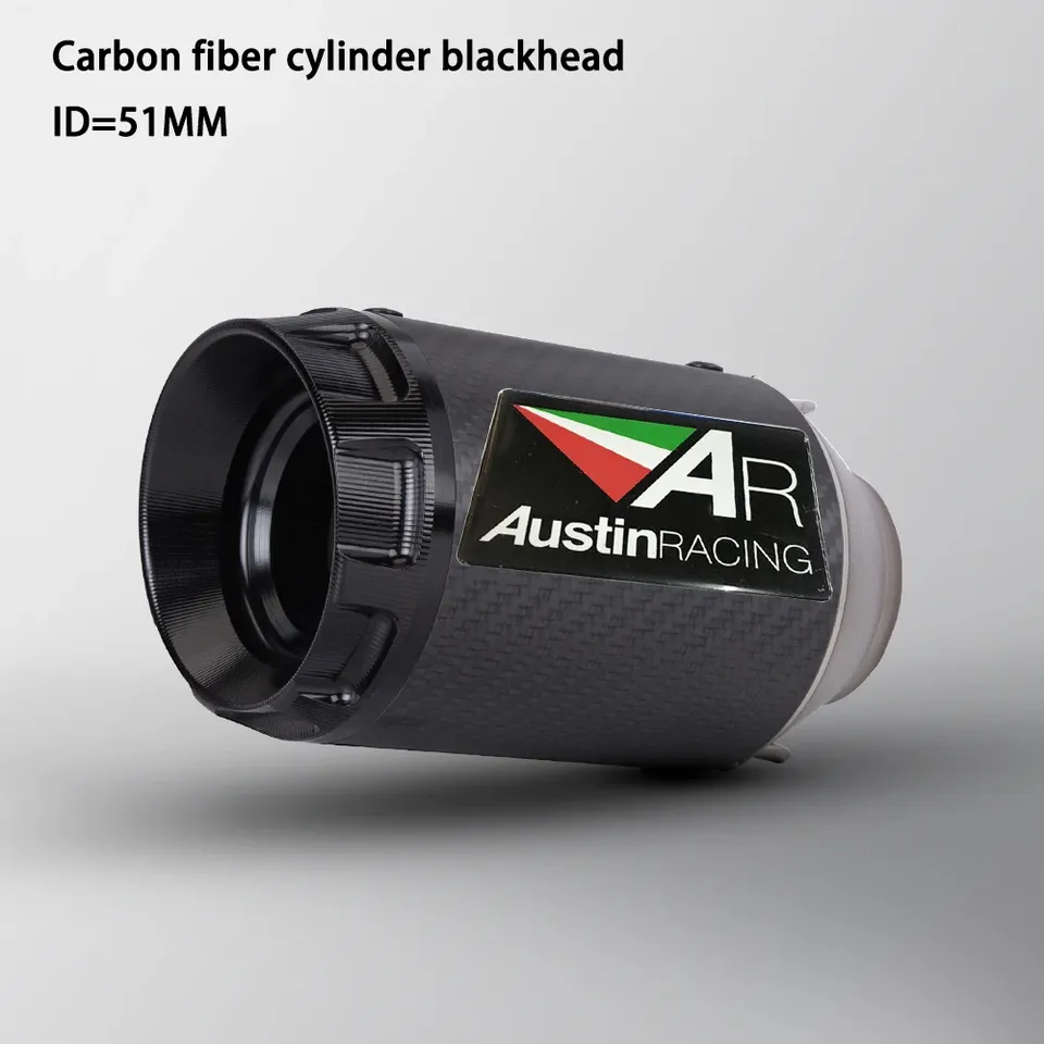 

Универсальный AR-глушитель мотоцикла 51 мм для Kawasaki 300 400 800 1000 CB300R R3 R6 MT07 MT09 DUKE390 ZX6R S1000RR и т. д.