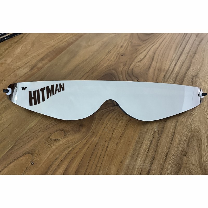 

Лицензированные винтажные солнцезащитные очки Bret Hitman Hart Wrap Around Shades, новые мотоциклетные очки