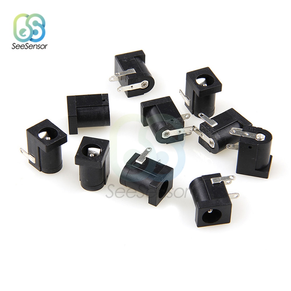

Aideepen DC Power Jack Plug Socket Connector черные 5,5*2,1 мм