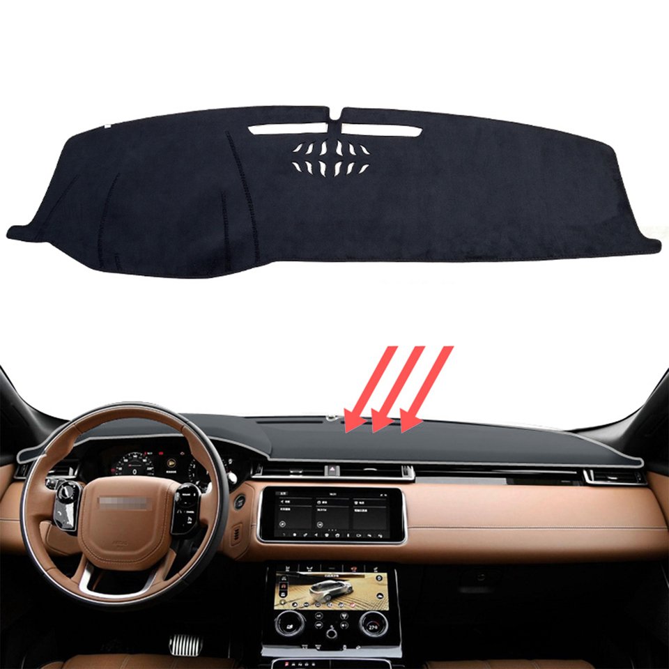 

Коврик для приборной панели автомобиля для Land Range Rover Velar 2017 2018 2019 2020 2021 2022, солнцезащитный ковер, защитный коврик для приборной панели Dashmat