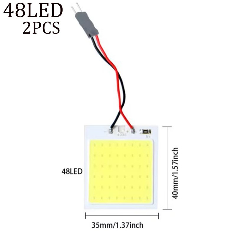 

2 Шт. T10 W5W Белый Светодиодный Светильник Для Салона Автомобиля 18SMD 24SMD 36SMD 48SMD Лампа Для Чтения На Приборной Панел...