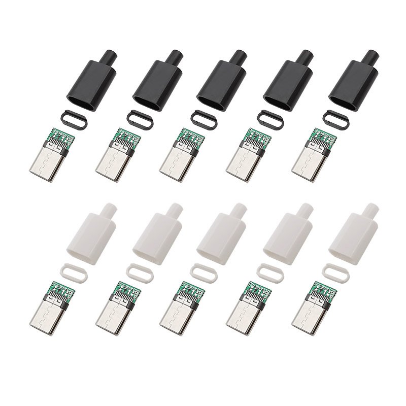 

10 шт. Штекер USB Type-C 24 контакта для пайки
