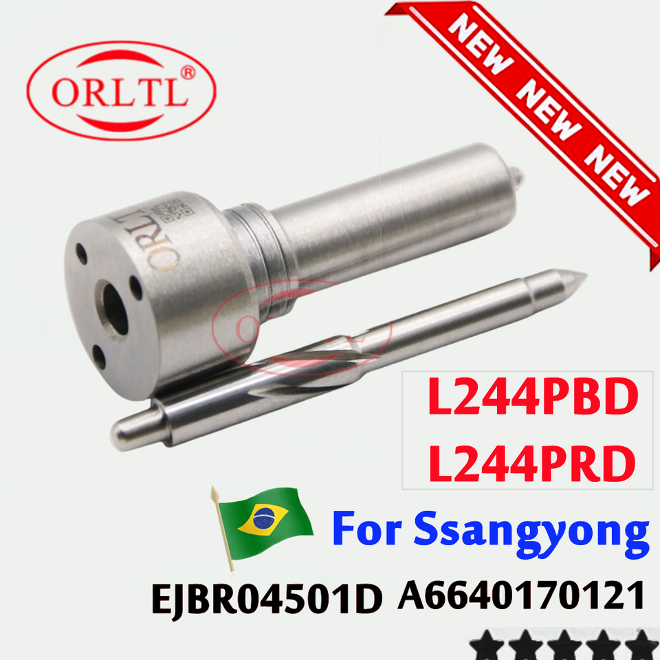 

6640170121 дизель L244 PRD L244PBD Топливная форсунка для инъекций L244PRD для SSANGYONG ACTYON KYRON в сборе EJBR04501D A6640170121