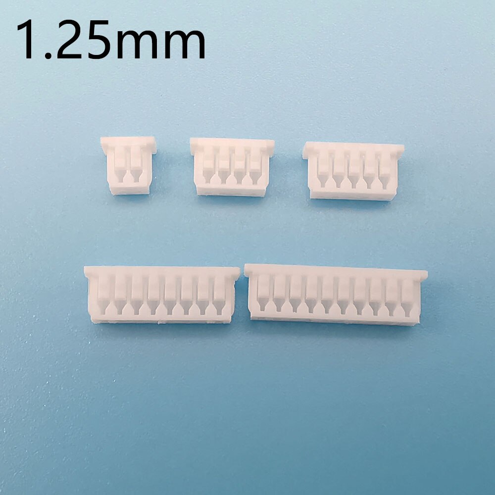 

50 шт. SH1.0 JST 1,25 ZH1.5 PH2.0 XH2.54 2/3/4/5/6/7/8/9/10, штырьковый корпус, флейта 1,0/1,25/2,0/2,54 мм, пластиковая флейта