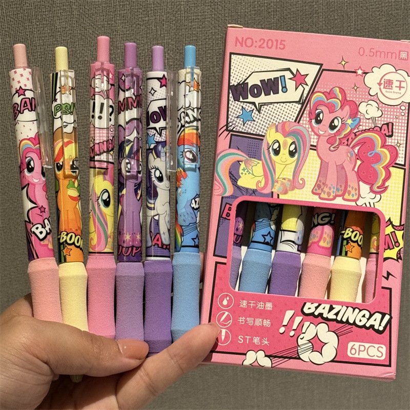 

MINISO Гелевые ручки My Little Pony 0.5 мм 6 шт.