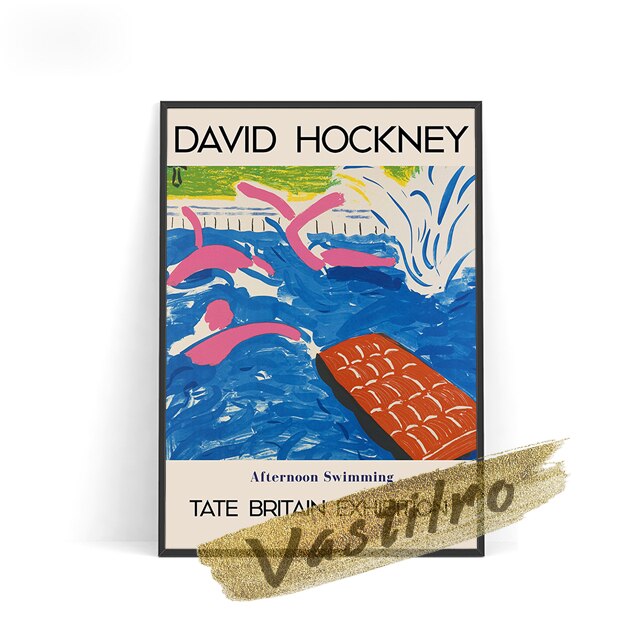 

Печать на холсте Vastilro "David Hockney Exhibition Poster"