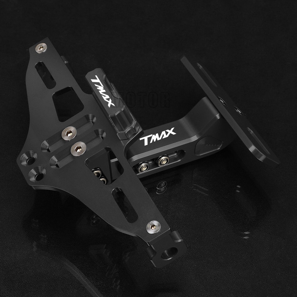 

Для YAMAHA TMAX 530/500/560 TMax530 SX DX TECH MAX T-MAX 560 Moto Fender Eliminator Регулируемый кронштейн для держателя номерного знака LED