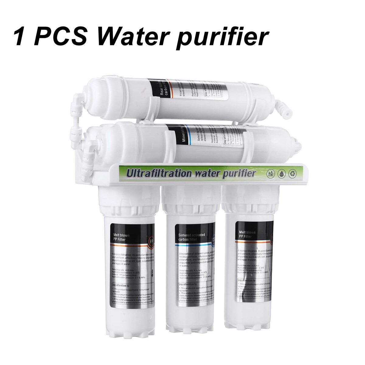 

6-ступенчатая система фильтрации воды, домашний кухонный смеситель, очиститель питьевой воды, фильтрация, бытовая ультрафильтрация