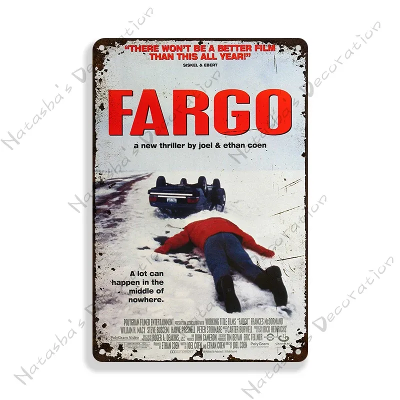 

Металлическая табличка Fargo 20х30 см