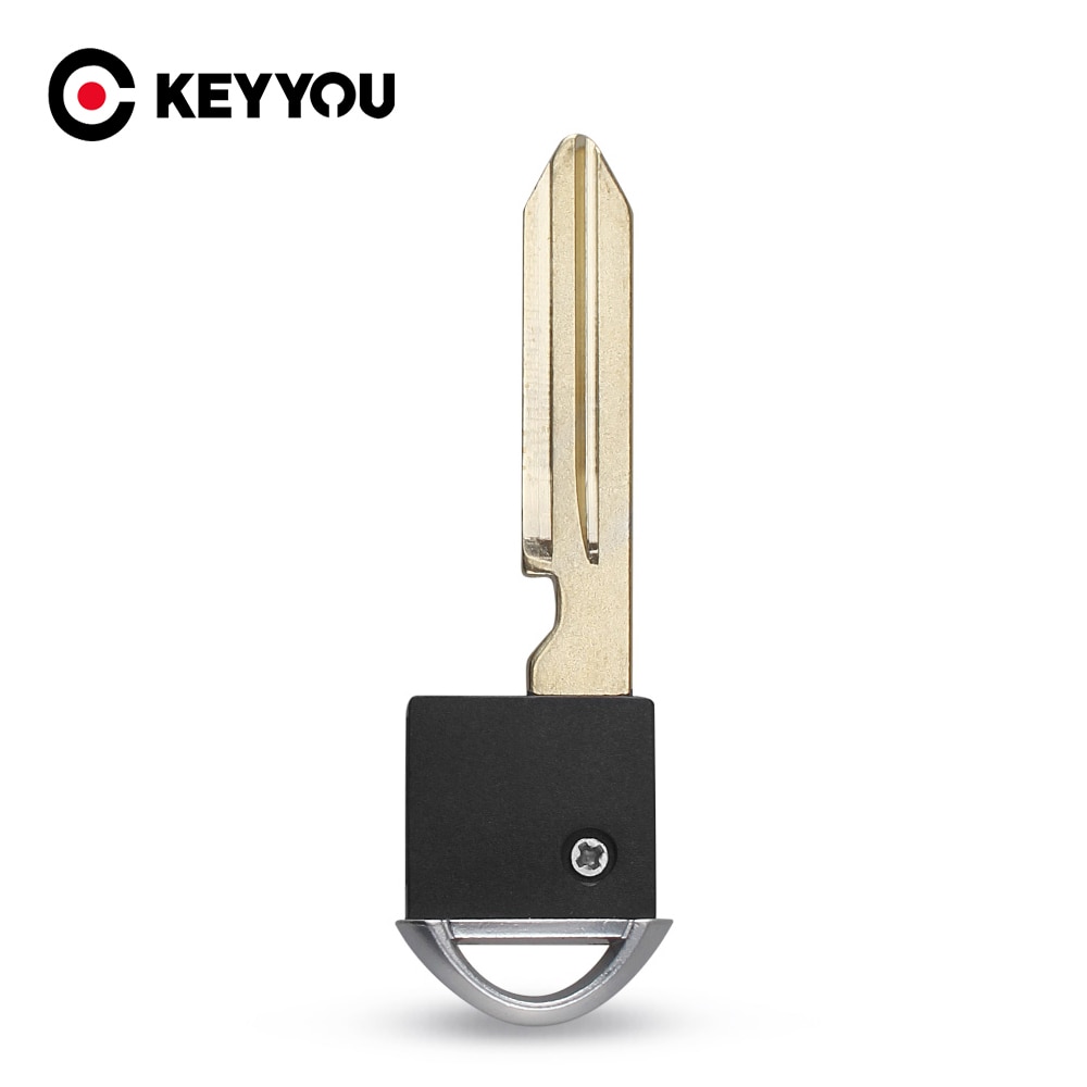 

Пульт дистанционного управления KEYYOU Smart Prox, аварийная вставка, брелок, незарезанное лезвие, Автомобильный ключ для Nissan Infiniti