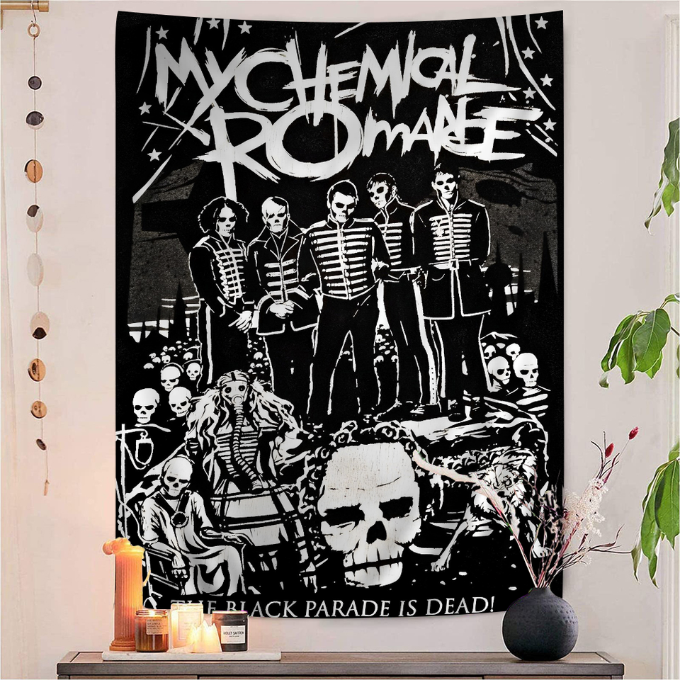 

Большой гобелен My Chemical Romance, полиэстер/хлопок