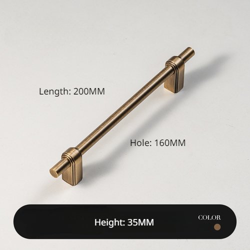 

Ручки для шкафов TINYHOB античная бронза латунь