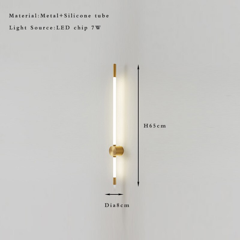 

Настенный светильник FUMI LIGHTING FM89150 золото/черный